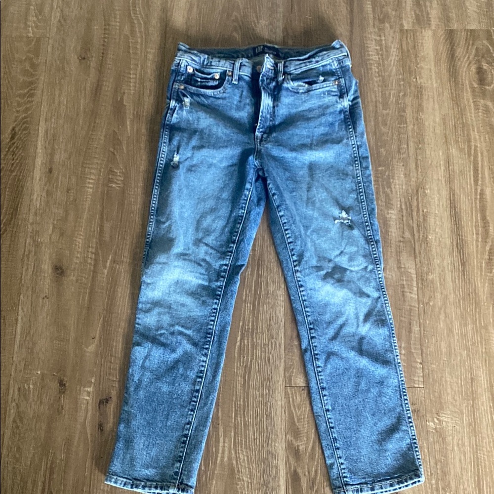 GAP Blue Skinny Jeans Essential Denim